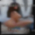 Mostly naked woman